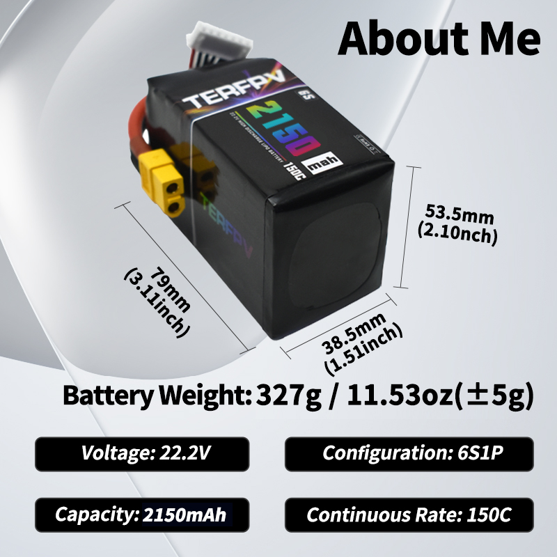 TERFPV Lipo Battery 6S 22.2V 1 - đánh giá và giá Drone Battery Lipo