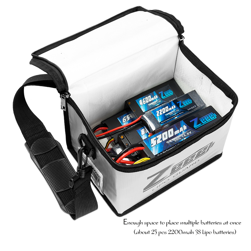 Zeee Lipo Battery Safe Bag 215 - đánh giá và giá Drone Battery Bag