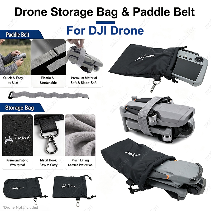 Drone Accessories Kit for DJI  - đánh giá và giá Drone Battery Case