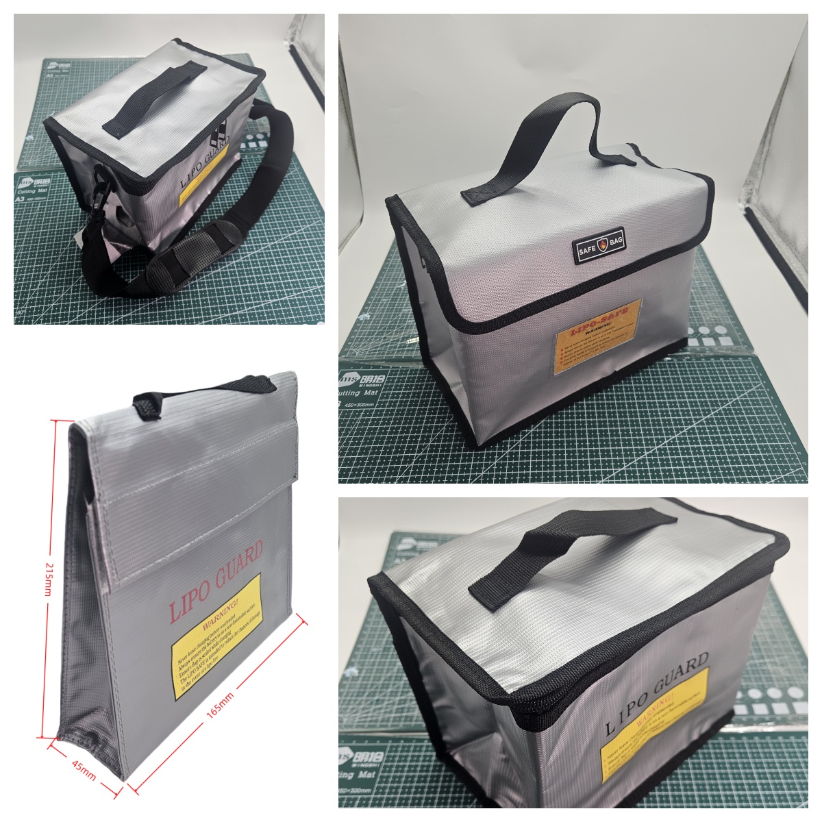Lipo SAFE Fireproof and Explos - đánh giá và giá Drone Battery Bag