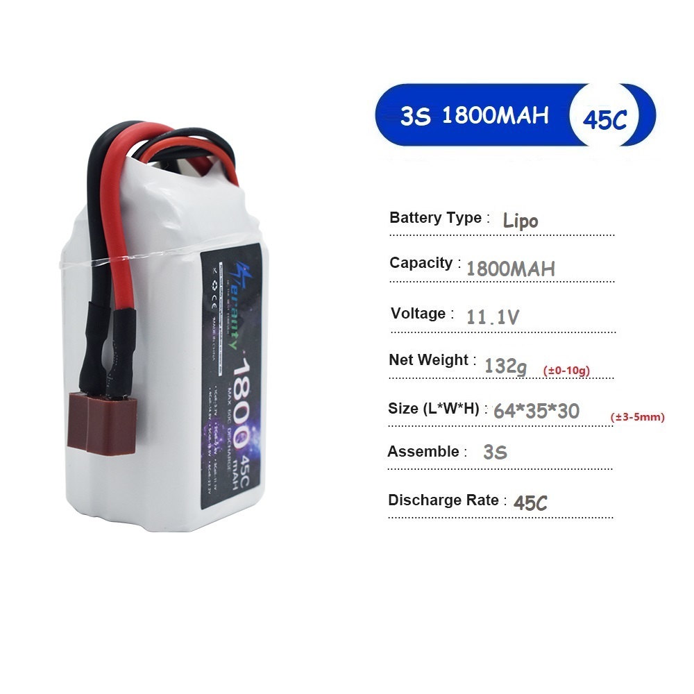 11.1V LiPo Battery 3S 1500mah  - đánh giá và giá Drone Battery Li-Ion